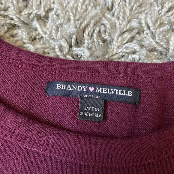 brandy melville crop sweater - Picture 2 of 2